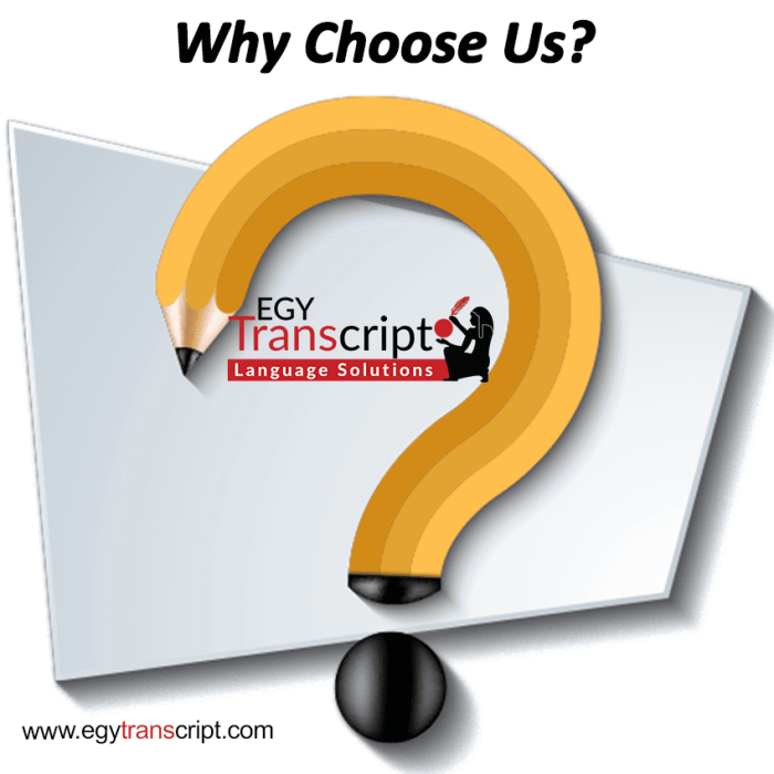Why get your Translations done through EgyTranscript?