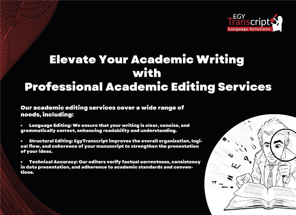 Elevate Your Academic Writing with Professional Academic Editing Services