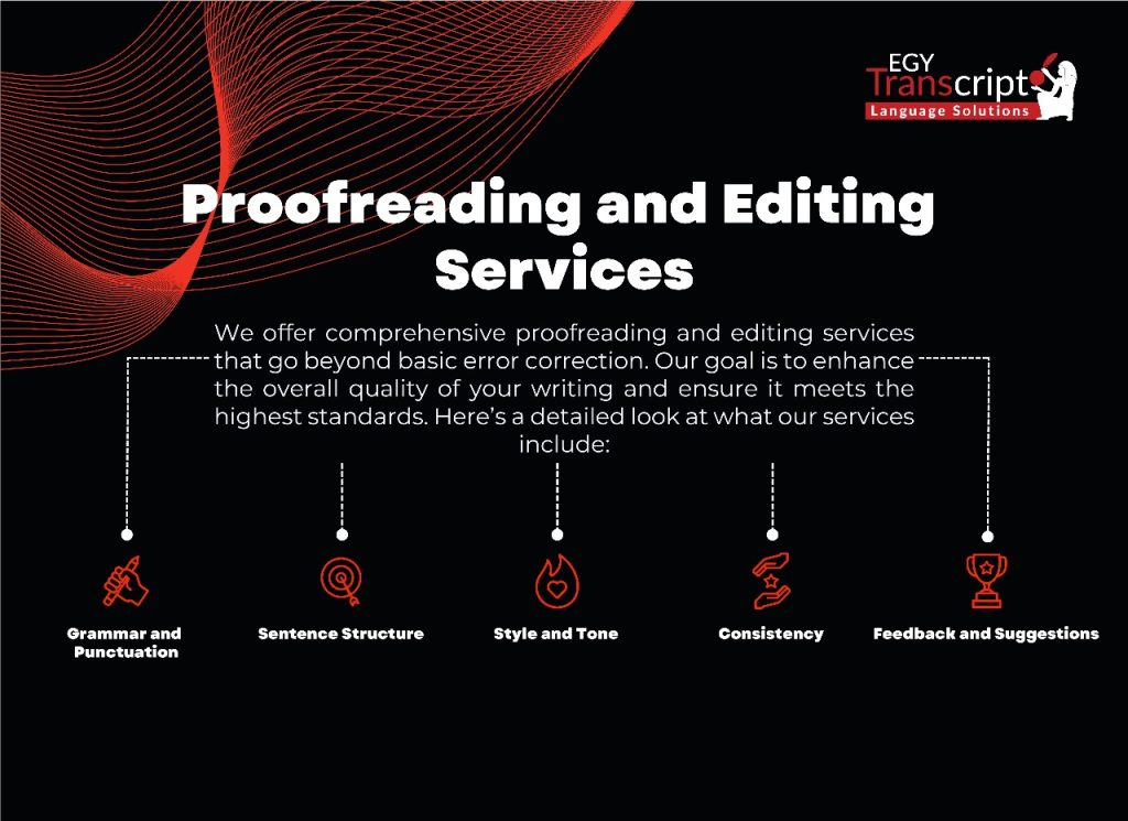 Proofreading and Editing Services
